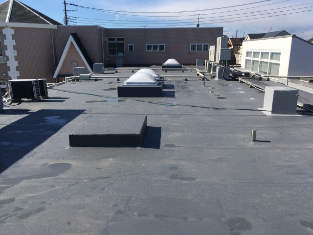 N幼稚園屋上防水工事