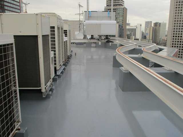 S会館屋上防水工事