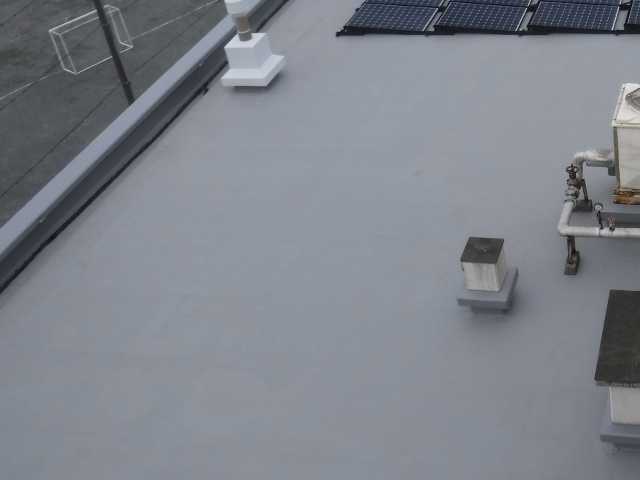 A高等学校屋上防水工事