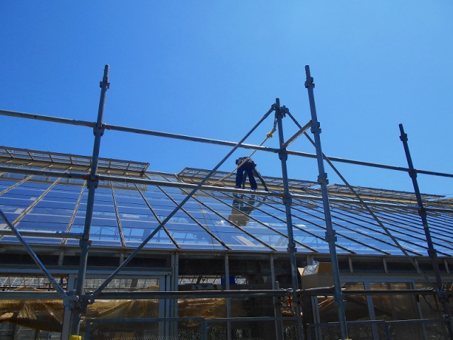 MH高等学校屋根補修工事