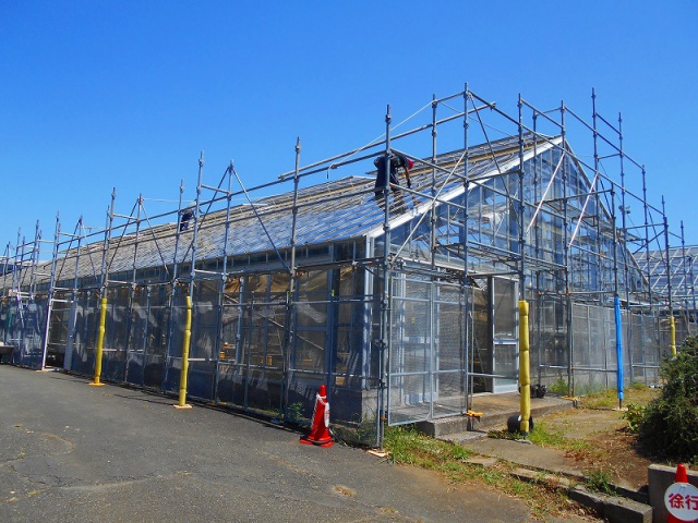 MH高等学校屋根補修工事