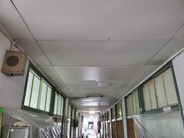 KK高等学校屋根補修工事