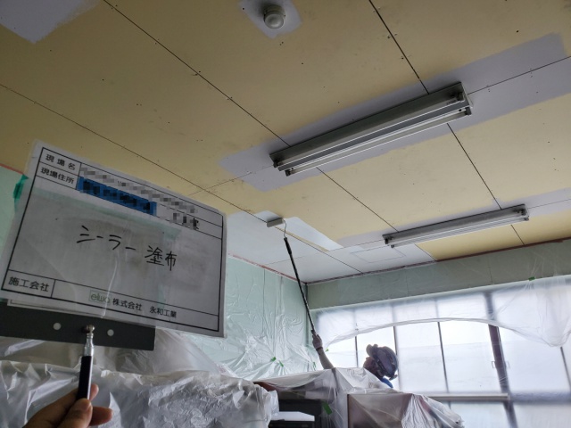 KK高等学校屋根補修工事