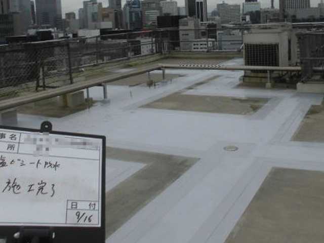 Sビル屋上防水工事