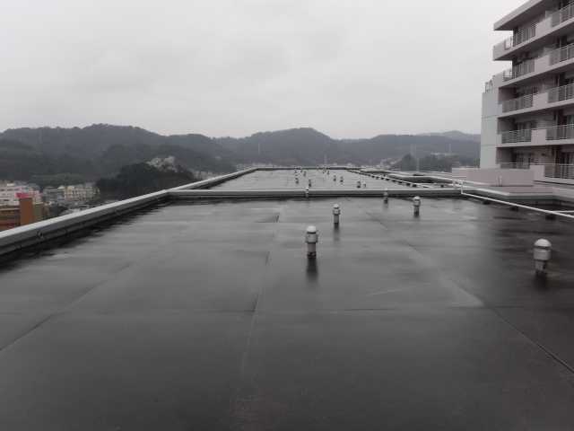 AKマンション屋上防水更新工事