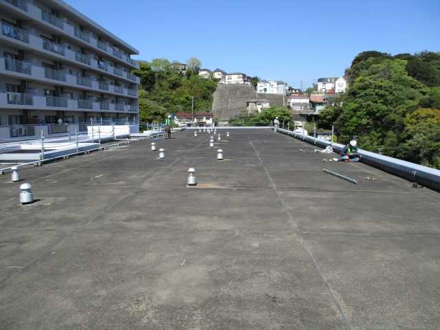 AKマンション屋上防水更新工事