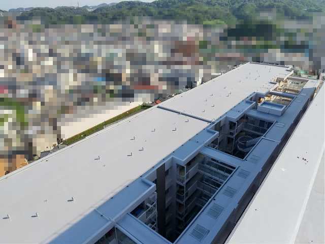 AKマンション屋上防水更新工事