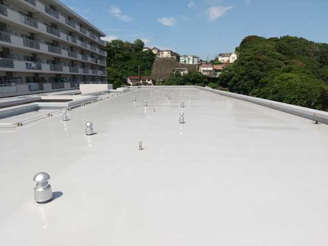 AKマンション屋上防水更新工事