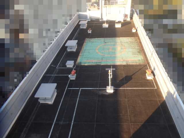 区立Hセンター屋上防水等改修工事