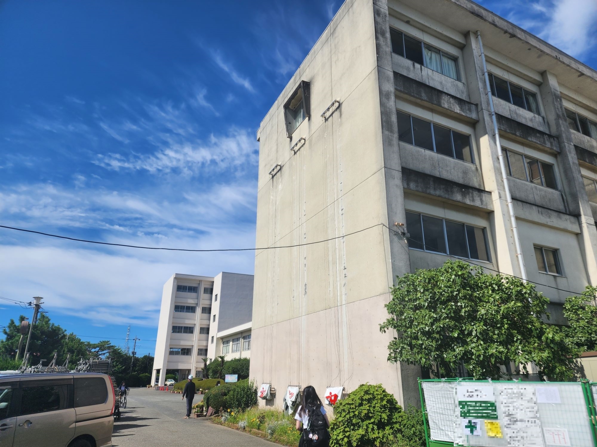 T高等学校外壁補修工事