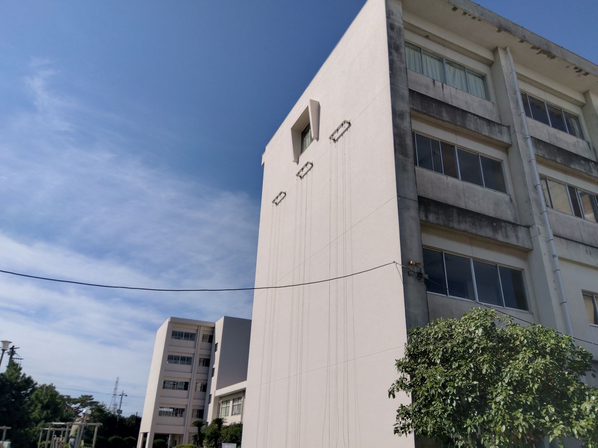 T高等学校外壁補修工事